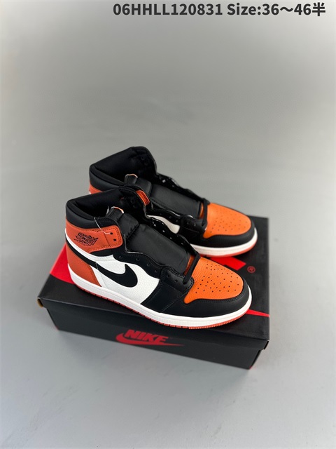 women air jordan 1 shoes H 2023-10-26-313